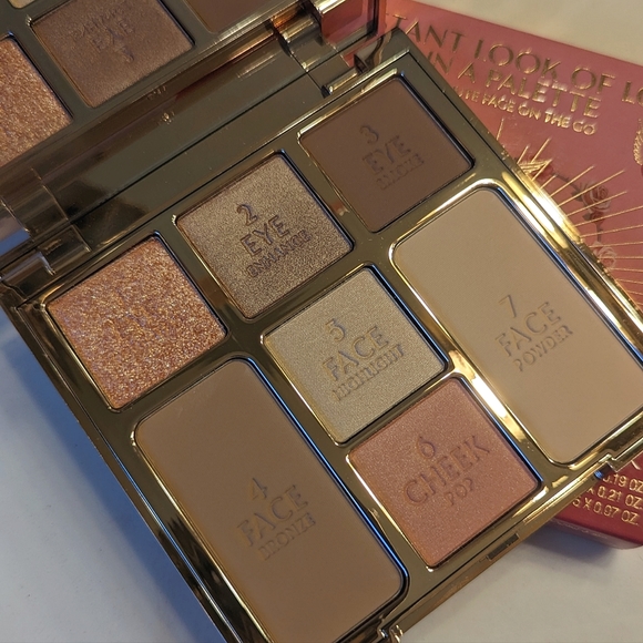 Charlotte Tilbury Look Of Love PRETTY BLUSHED BEAUTY Instant Look In A Palette - Picture 1 of 2